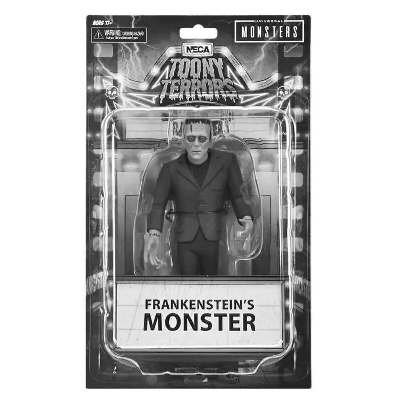 Universal Monsters Frankensteins Monster Black & White Toony Terrors figure 15cm product photo