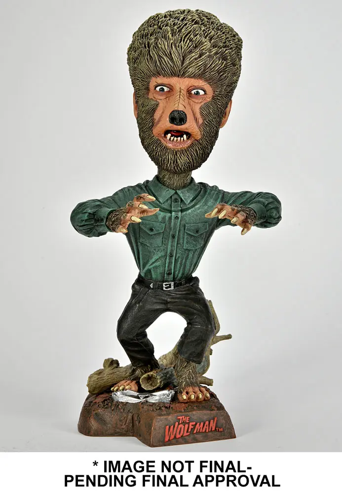 Universal Monsters Head Knocker Bobble-Head Wolf Man 20 cm termékfotó