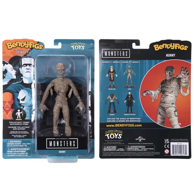 Universal Monsters Bendyfigs Bendable Figure Mummy 19 cm product photo