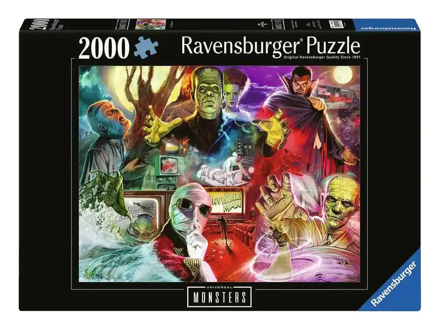 Universal Monsters Jigsaw Puzzle (2000 pieces) product photo