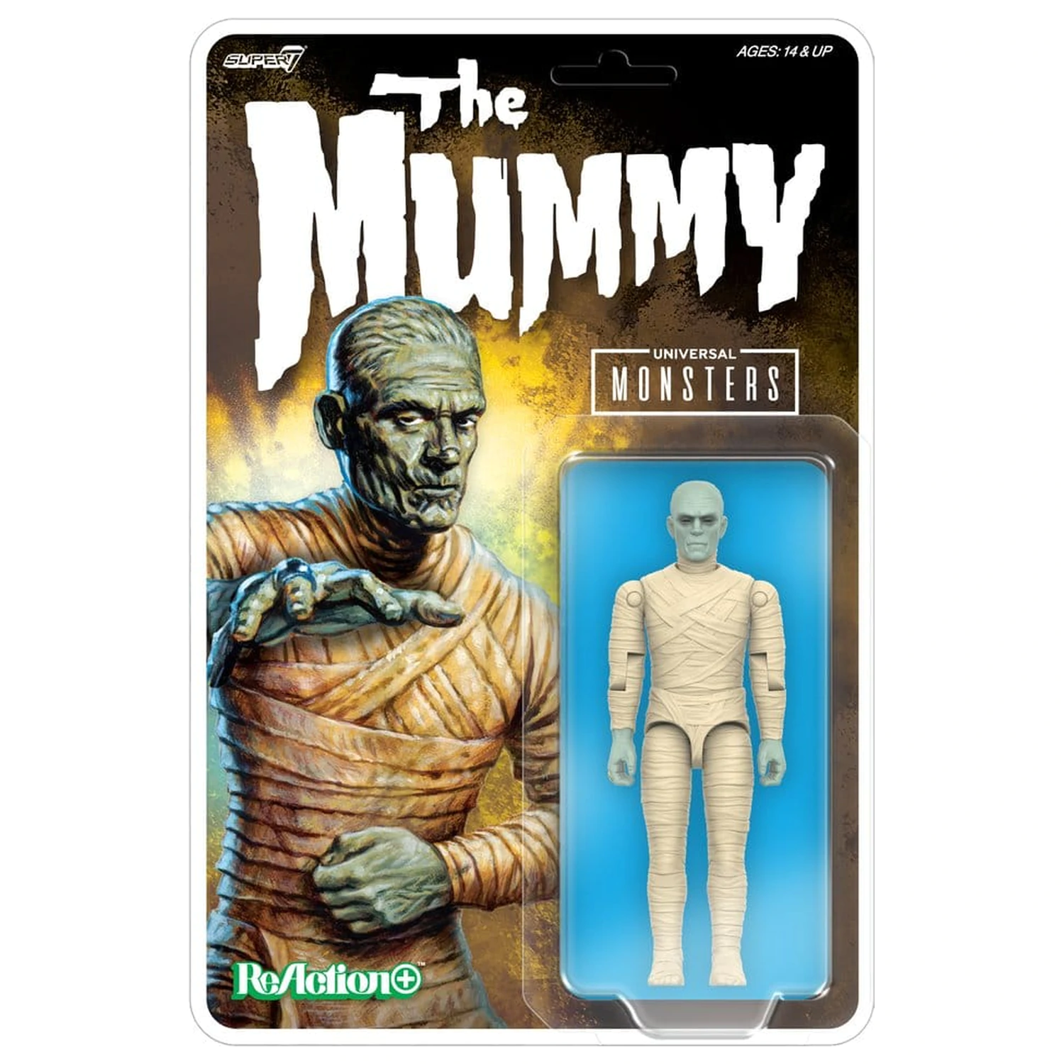 Universal Monsters ReAction+ Action Figure Wave 02 The Mummy product photo