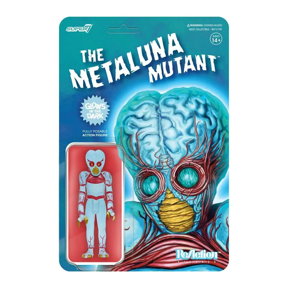 Universal Monsters ReAction Action Figure The Metaluna Mutant Original (Blue Glow) 10 cm product photo