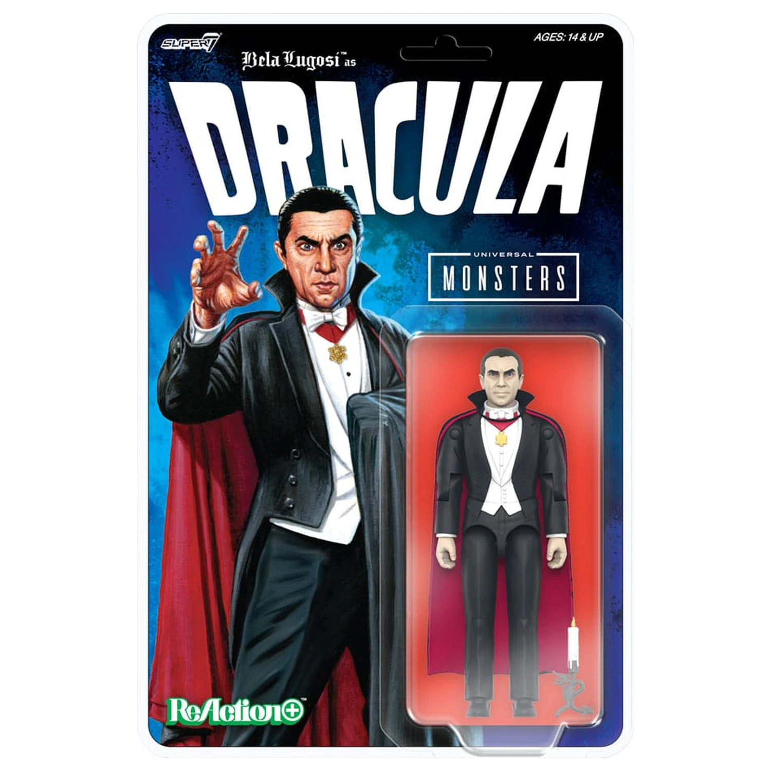 Universal Monsters ReAction+ Action Figure Wave 1 Dracula 10 cm  product photo