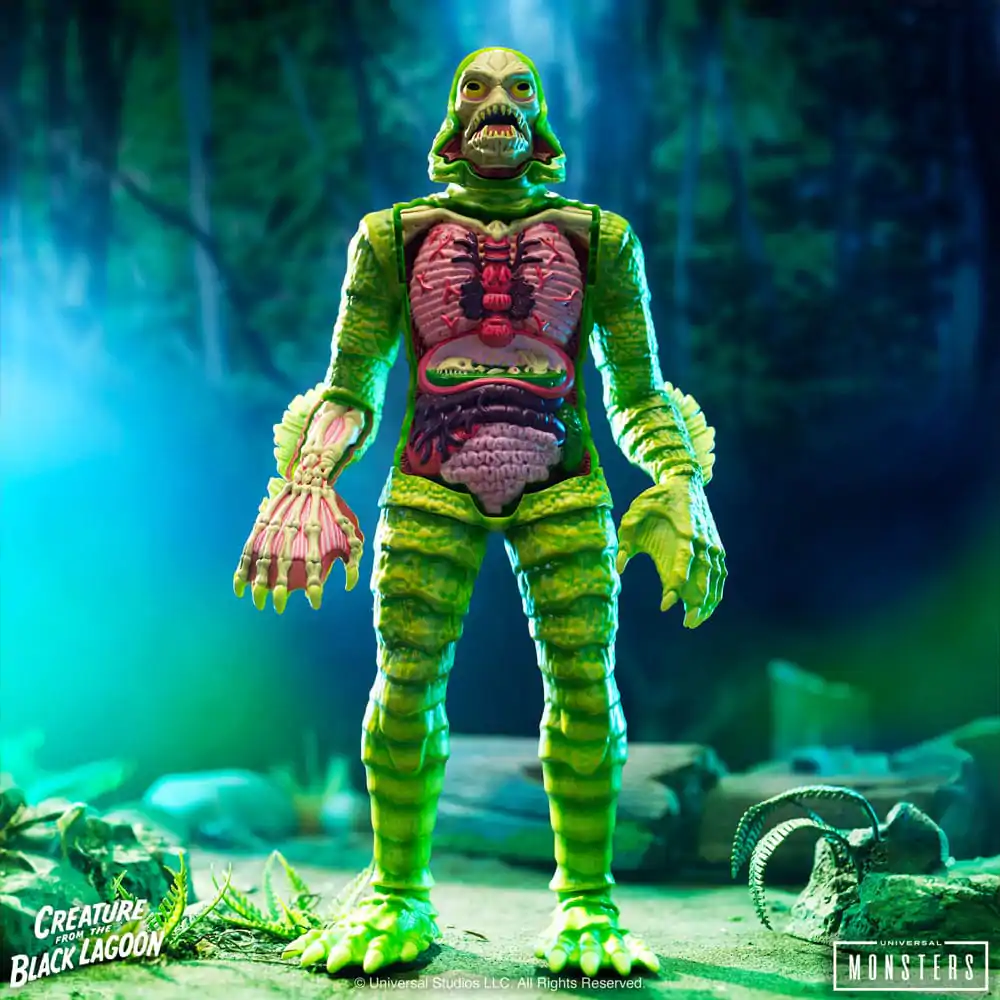 Universal Monsters Super Cyborg Action Figure Creature from the Black Lagoon (Full Color) 28 cm termékfotó