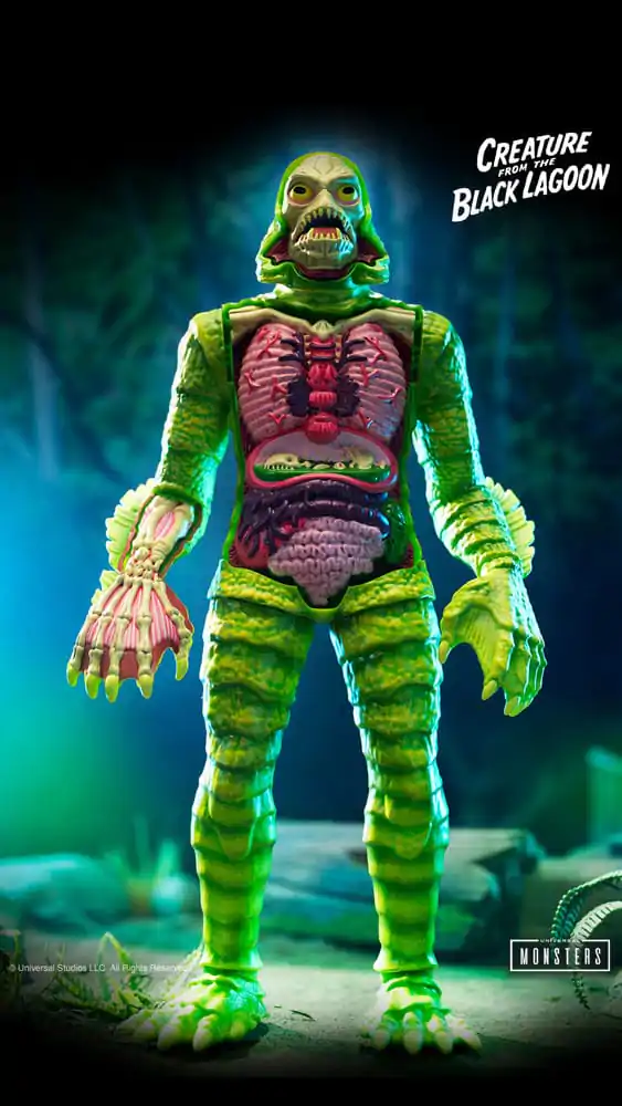 Universal Monsters Super Cyborg Action Figure Creature from the Black Lagoon (Full Color) 28 cm termékfotó