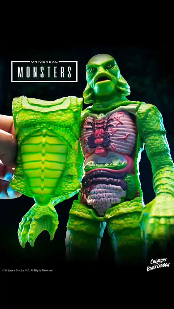 Universal Monsters Super Cyborg Action Figure Creature from the Black Lagoon (Full Color) 28 cm termékfotó