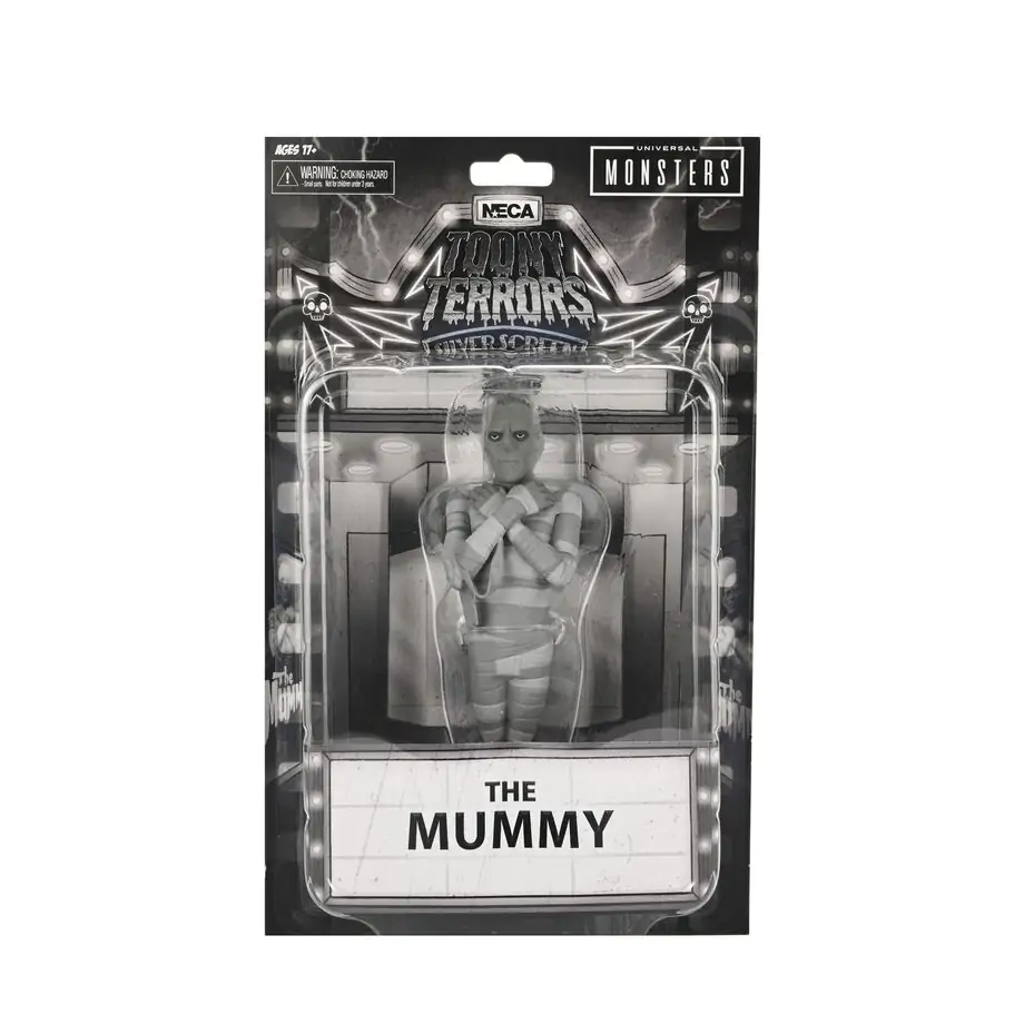 Universal Monsters The Mummy Black & White The Mummy  Toony Terrors figure 15cm product photo