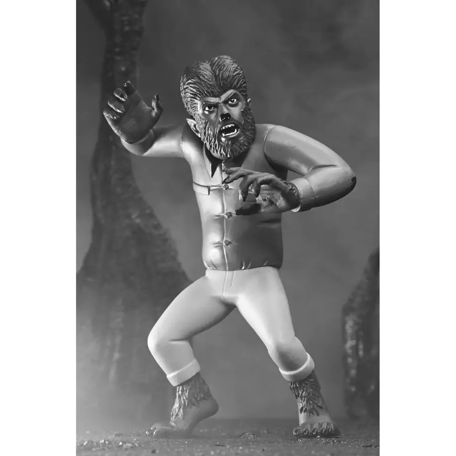 Universal Monsters The Mummy Black &amp; White The Wolf Man Toony Terrors figure 15cm product photo