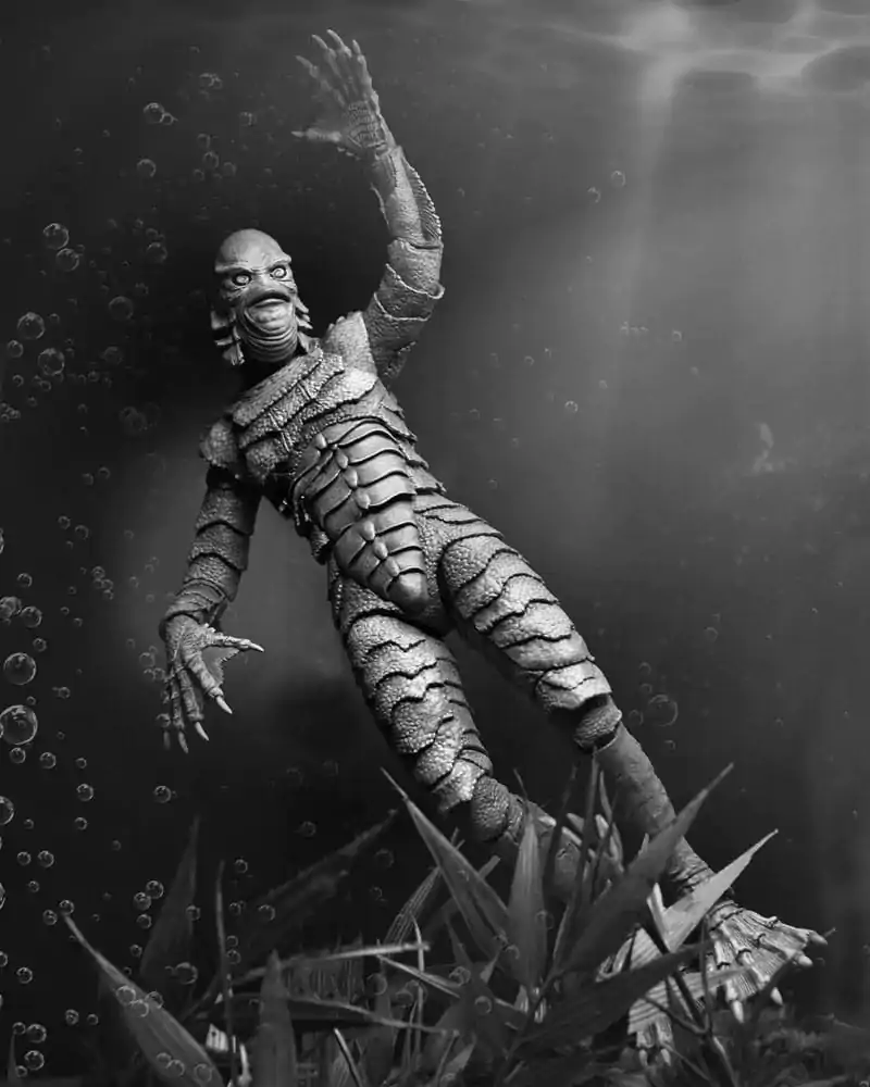 Universal Monsters Action Figure Ultimate Creature from the Black Lagoon (B&amp;W) 18 cm product photo
