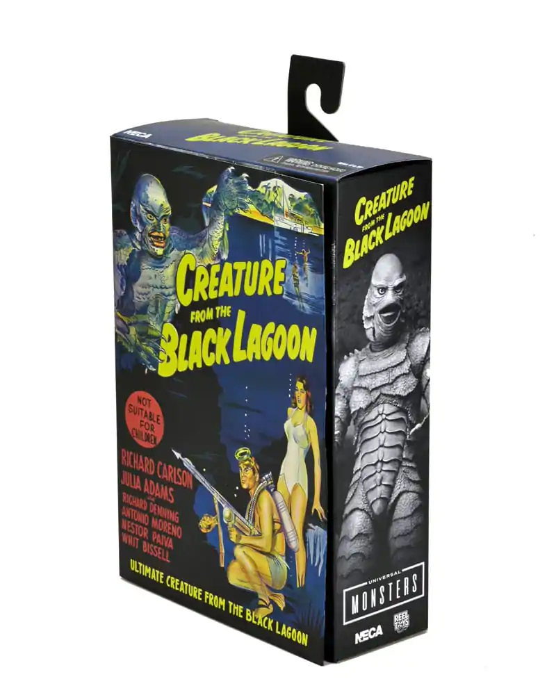 Universal Monsters Action Figure Ultimate Creature from the Black Lagoon (B&amp;W) 18 cm product photo