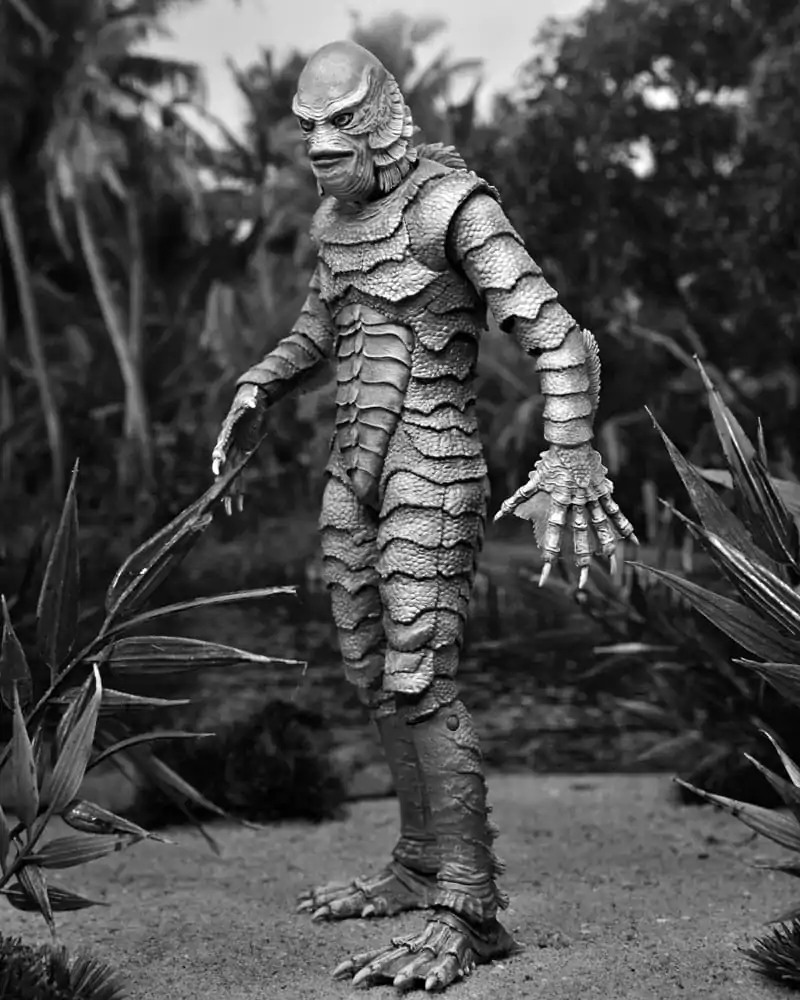Universal Monsters Action Figure Ultimate Creature from the Black Lagoon (B&amp;W) 18 cm product photo