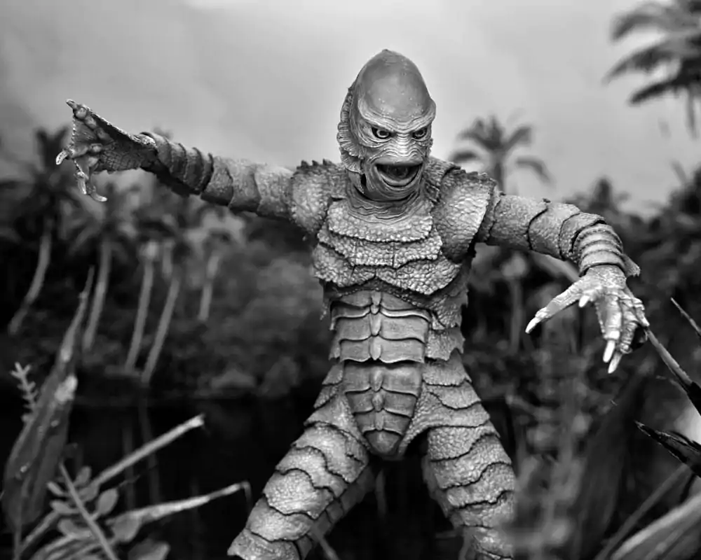 Universal Monsters Action Figure Ultimate Creature from the Black Lagoon (B&amp;W) 18 cm product photo