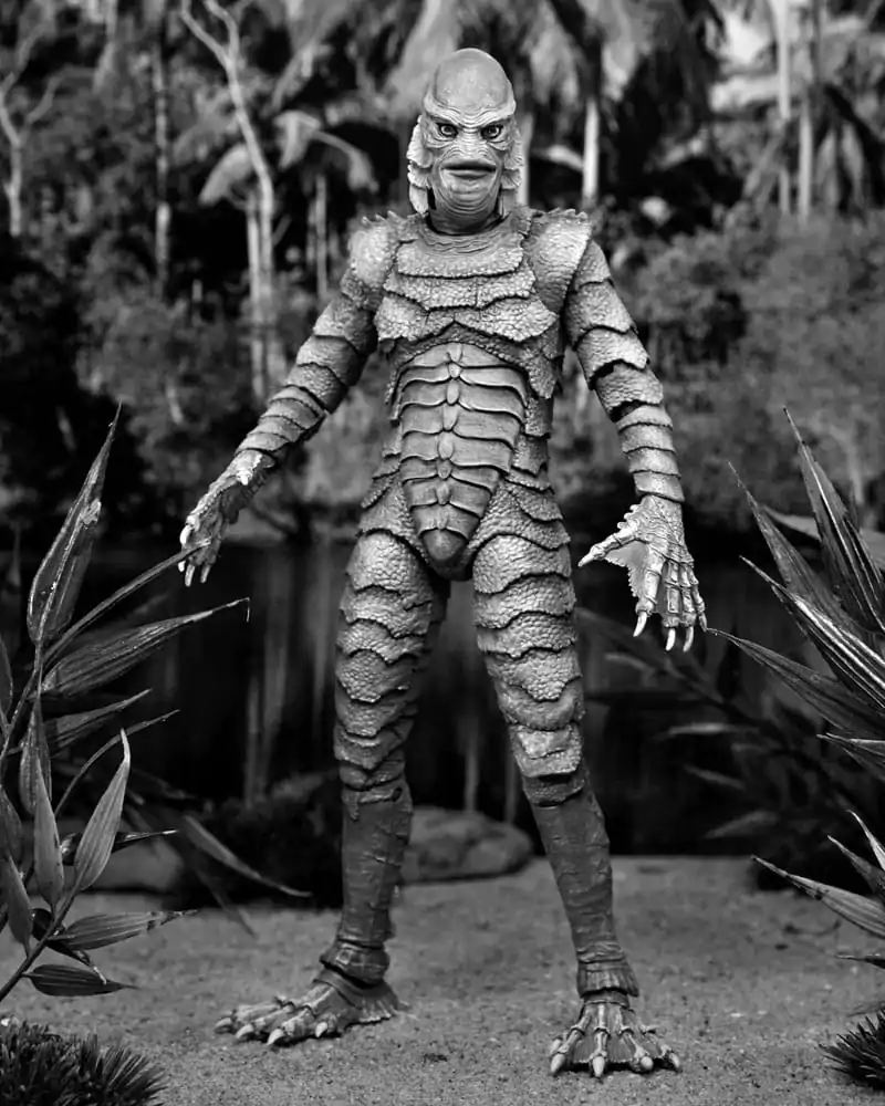 Universal Monsters Action Figure Ultimate Creature from the Black Lagoon (B&amp;W) 18 cm product photo