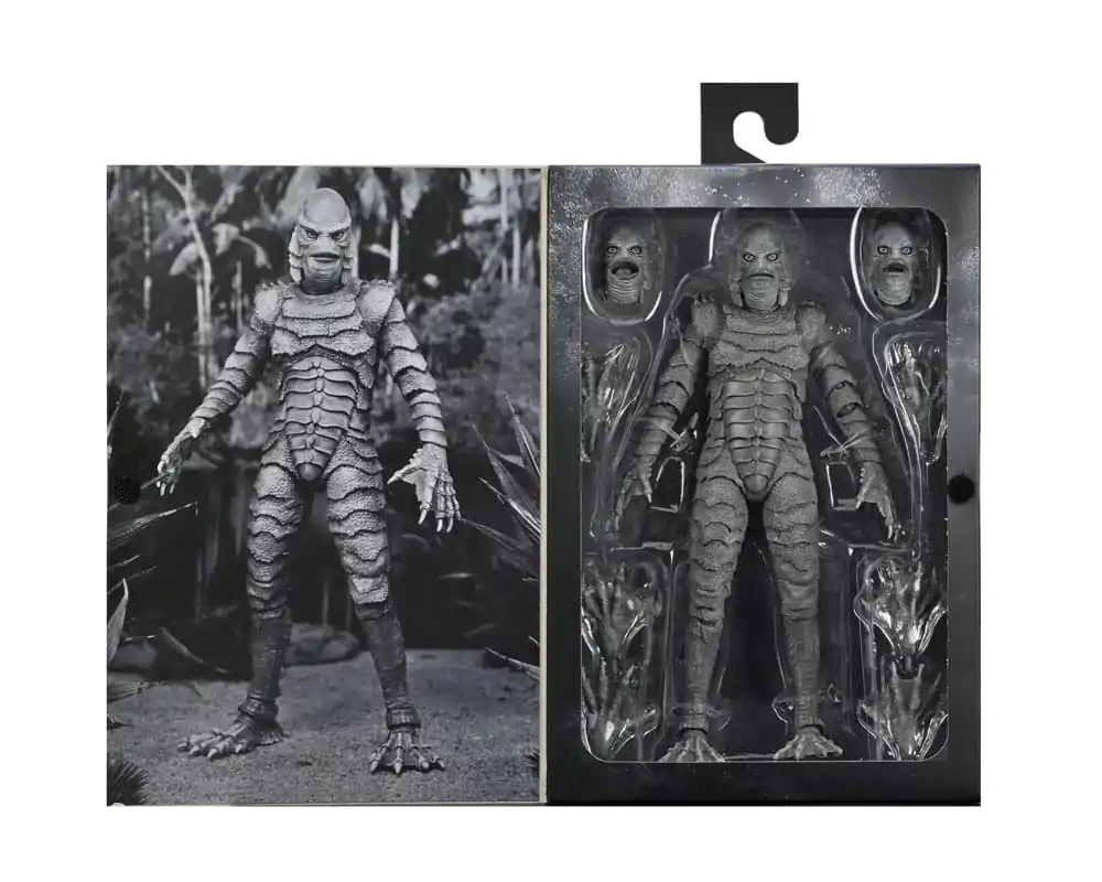 Universal Monsters Action Figure Ultimate Creature from the Black Lagoon (B&amp;W) 18 cm product photo