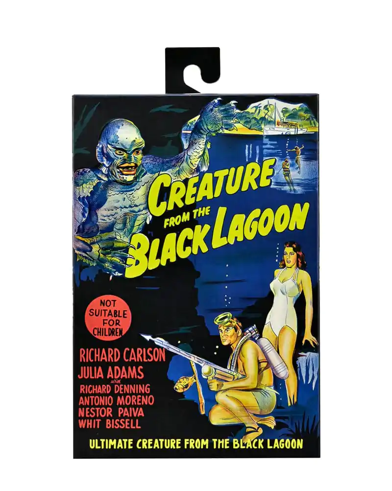 Universal Monsters Action Figure Ultimate Creature from the Black Lagoon (B&amp;W) 18 cm product photo