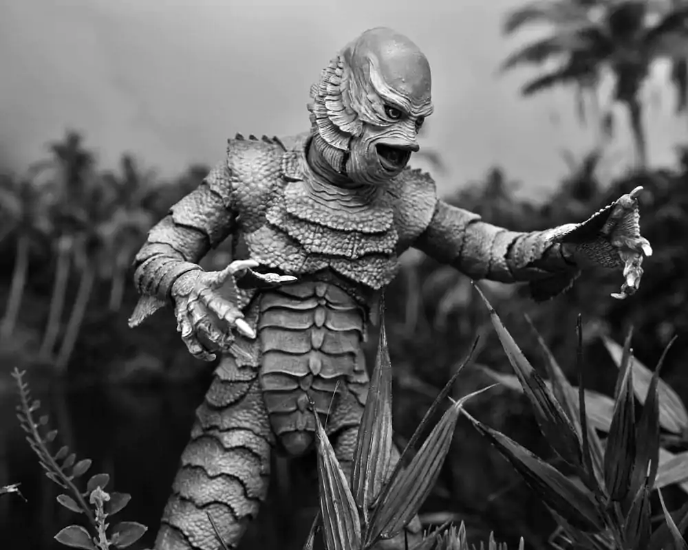 Universal Monsters Action Figure Ultimate Creature from the Black Lagoon (B&amp;W) 18 cm product photo