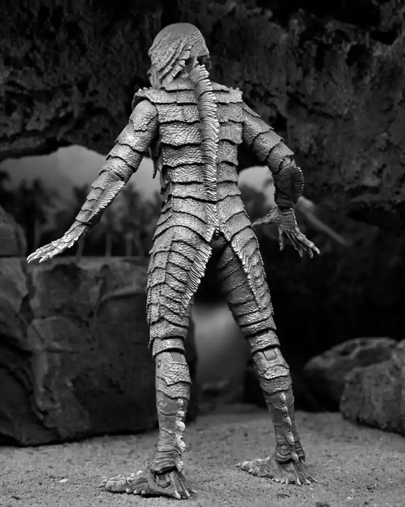 Universal Monsters Action Figure Ultimate Creature from the Black Lagoon (B&amp;W) 18 cm product photo