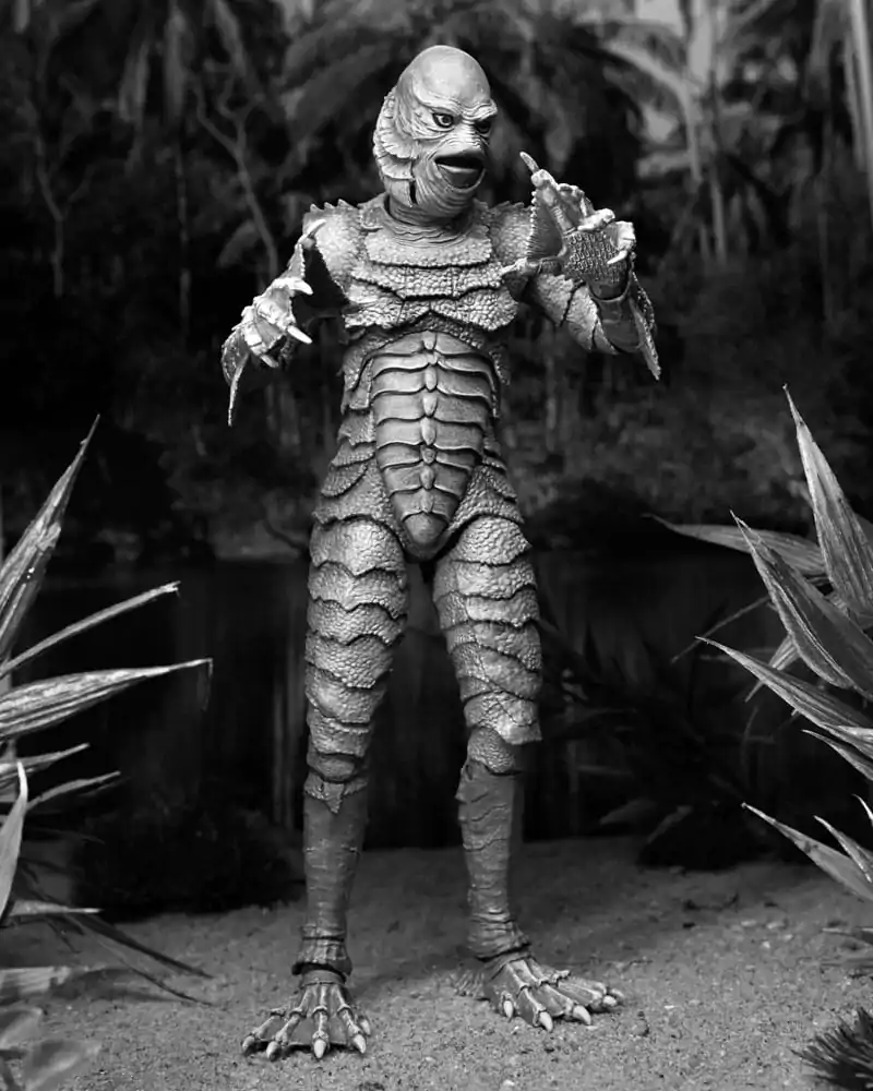 Universal Monsters Action Figure Ultimate Creature from the Black Lagoon (B&amp;W) 18 cm product photo