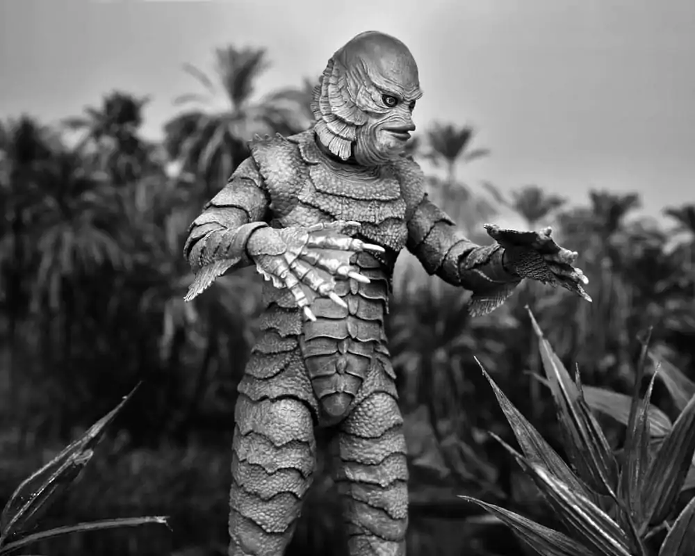 Universal Monsters Action Figure Ultimate Creature from the Black Lagoon (B&amp;W) 18 cm product photo