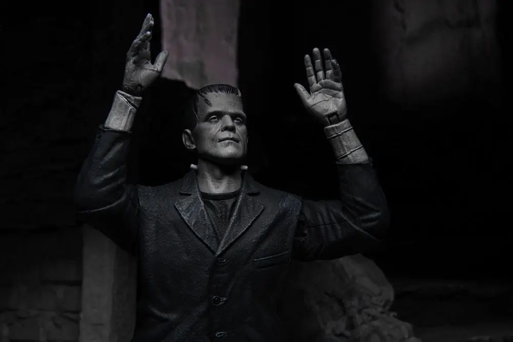 Universal Monsters Action Figure Ultimate Frankenstein's Monster (Black & White) 18 cm product photo