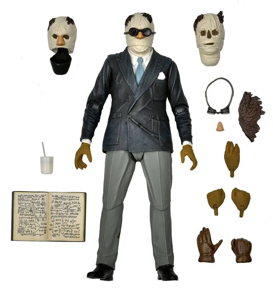 Universal Monsters Action Figure Ultimate The Invisible Man 18 cm product photo