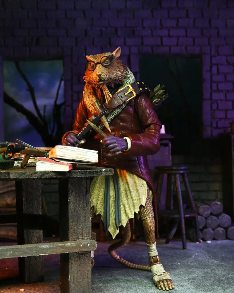 Universal Monsters x Teenage Mutant Ninja Turtles Action Figure Splinter as Van Helsing 18 cm product photo