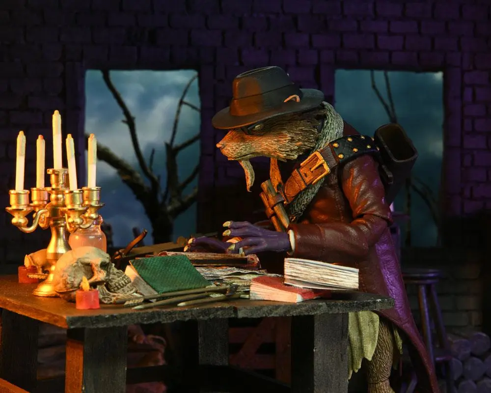 Universal Monsters x Teenage Mutant Ninja Turtles Action Figure Splinter as Van Helsing 18 cm product photo