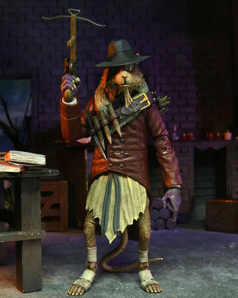 Universal Monsters x Teenage Mutant Ninja Turtles Action Figure Splinter as Van Helsing 18 cm product photo