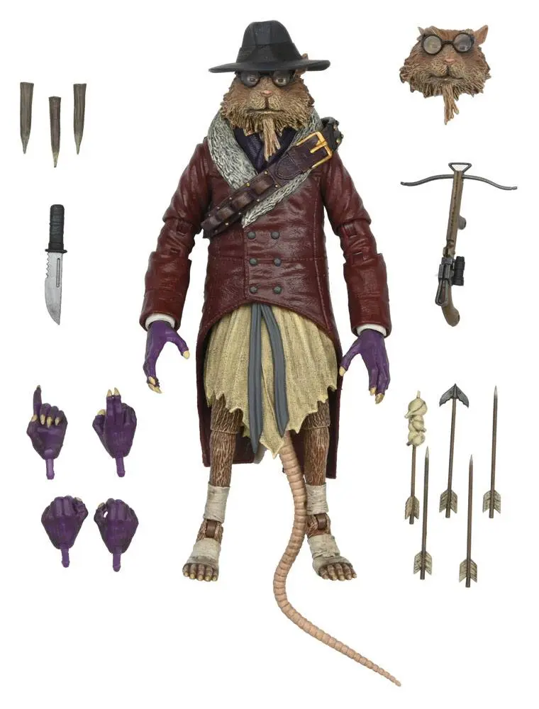 Universal Monsters x Teenage Mutant Ninja Turtles Action Figure Splinter as Van Helsing 18 cm product photo