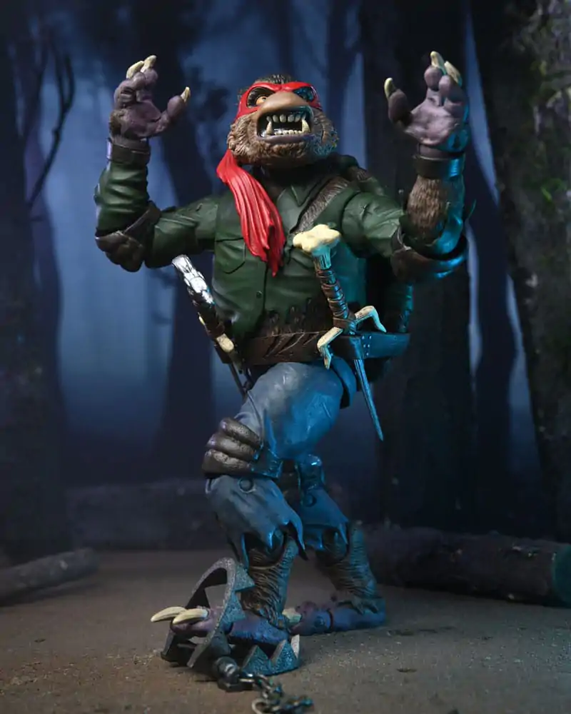 Universal Monsters x Teenage Mutant Ninja Turtles Action Figure Ultimate Raphael as The Wolfman 18 cm termékfotó