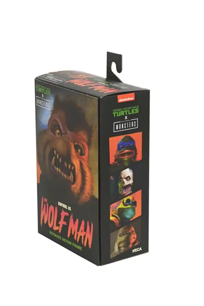 Universal Monsters x Teenage Mutant Ninja Turtles Action Figure Ultimate Raphael as The Wolfman 18 cm termékfotó