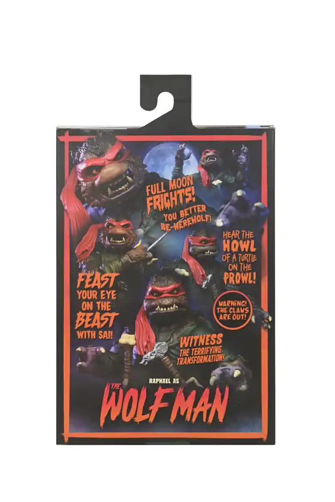 Universal Monsters x Teenage Mutant Ninja Turtles Action Figure Ultimate Raphael as The Wolfman 18 cm termékfotó