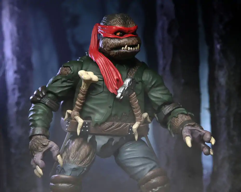 Universal Monsters x Teenage Mutant Ninja Turtles Action Figure Ultimate Raphael as The Wolfman 18 cm termékfotó