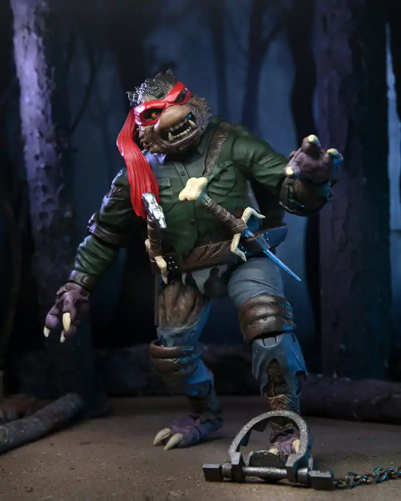 Universal Monsters x Teenage Mutant Ninja Turtles Action Figure Ultimate Raphael as The Wolfman 18 cm termékfotó