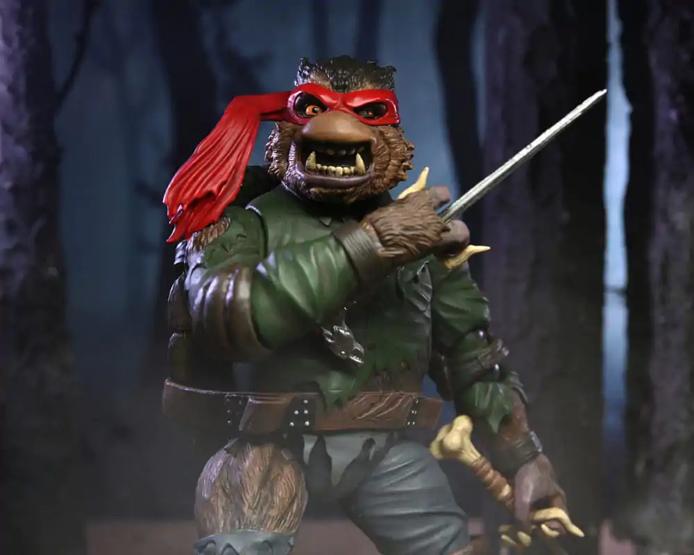 Universal Monsters x Teenage Mutant Ninja Turtles Action Figure Ultimate Raphael as The Wolfman 18 cm termékfotó