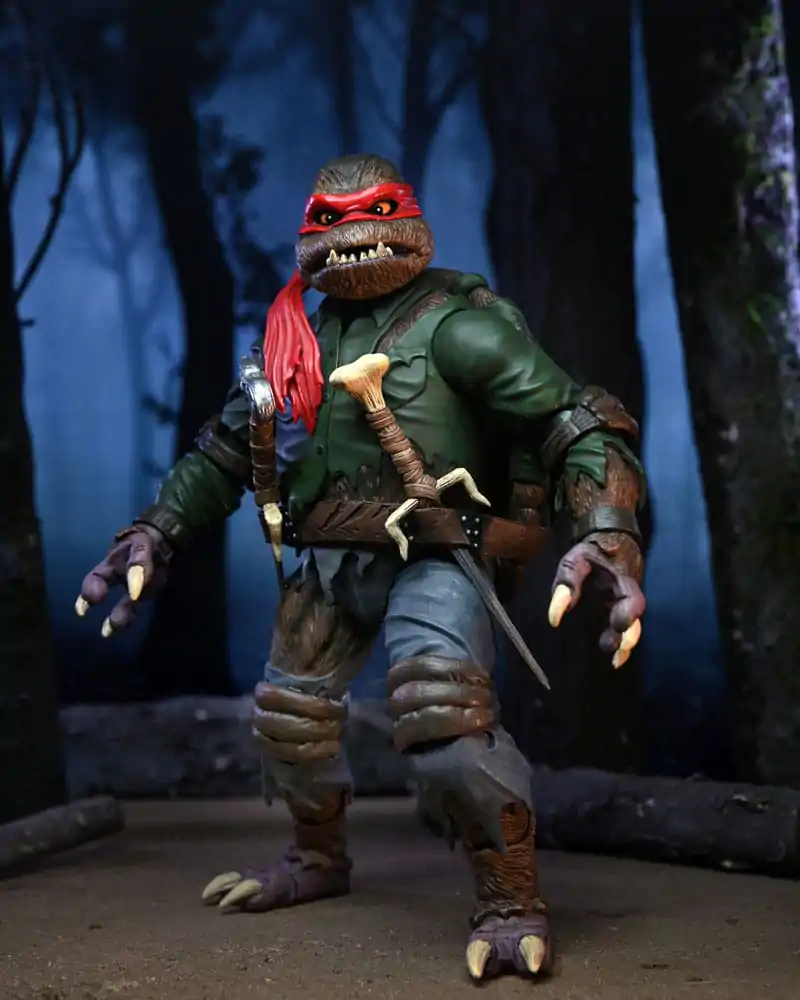 Universal Monsters x Teenage Mutant Ninja Turtles Action Figure Ultimate Raphael as The Wolfman 18 cm termékfotó