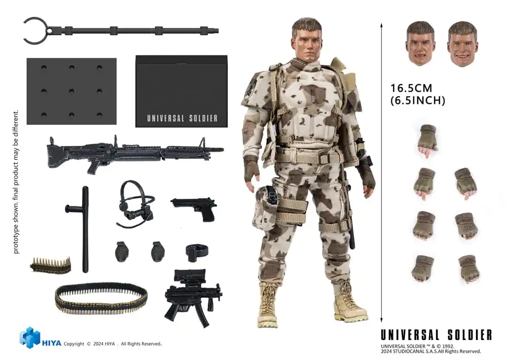 Universal Soldier Exquisite Super Series  Action Figure 1/12 Andrew Scott 16 cm termékfotó