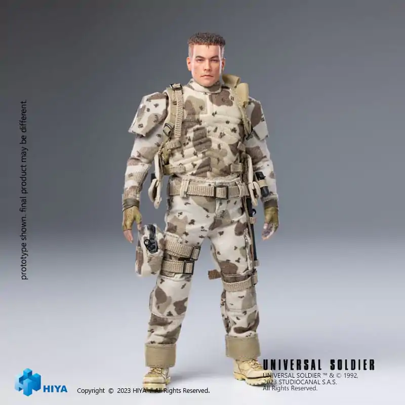 Universal Soldier Exquisite Super Series  Action Figure 1/12 Luc Deveraux 16 cm termékfotó