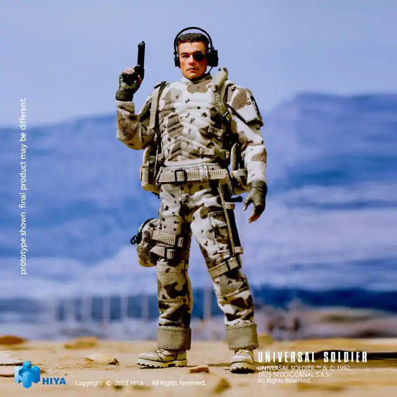 Universal Soldier Exquisite Super Series  Action Figure 1/12 Luc Deveraux 16 cm termékfotó