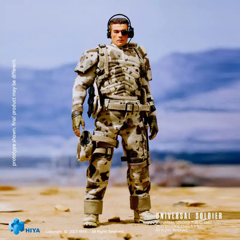 Universal Soldier Exquisite Super Series  Action Figure 1/12 Luc Deveraux 16 cm termékfotó