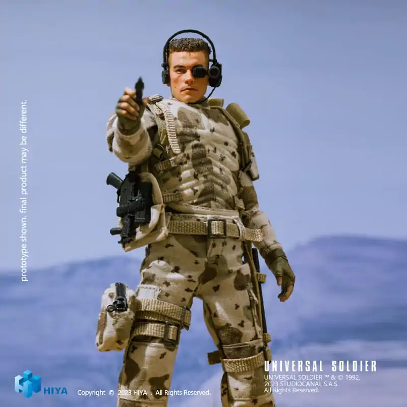 Universal Soldier Exquisite Super Series  Action Figure 1/12 Luc Deveraux 16 cm termékfotó