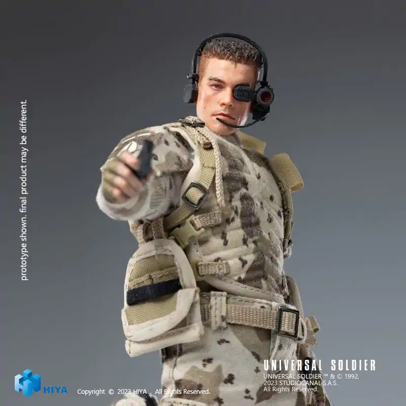 Universal Soldier Exquisite Super Series  Action Figure 1/12 Luc Deveraux 16 cm termékfotó