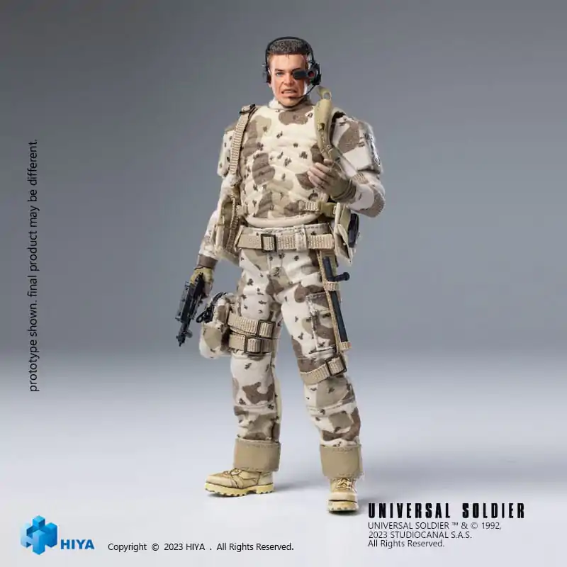 Universal Soldier Exquisite Super Series  Action Figure 1/12 Luc Deveraux 16 cm termékfotó