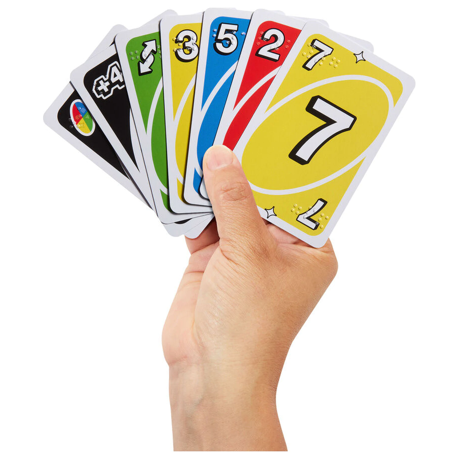 UNO Braille card game product photo