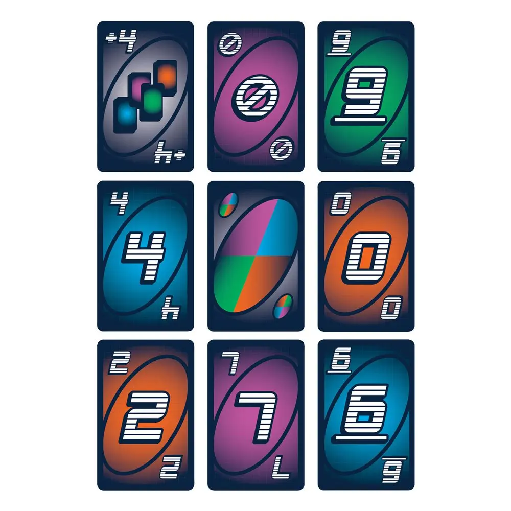 UNO Card Game Iconic Series Anniversary Edition 1980's product photo