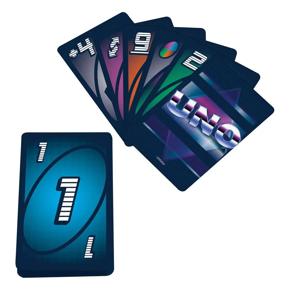 UNO Card Game Iconic Series Anniversary Edition 1980's product photo