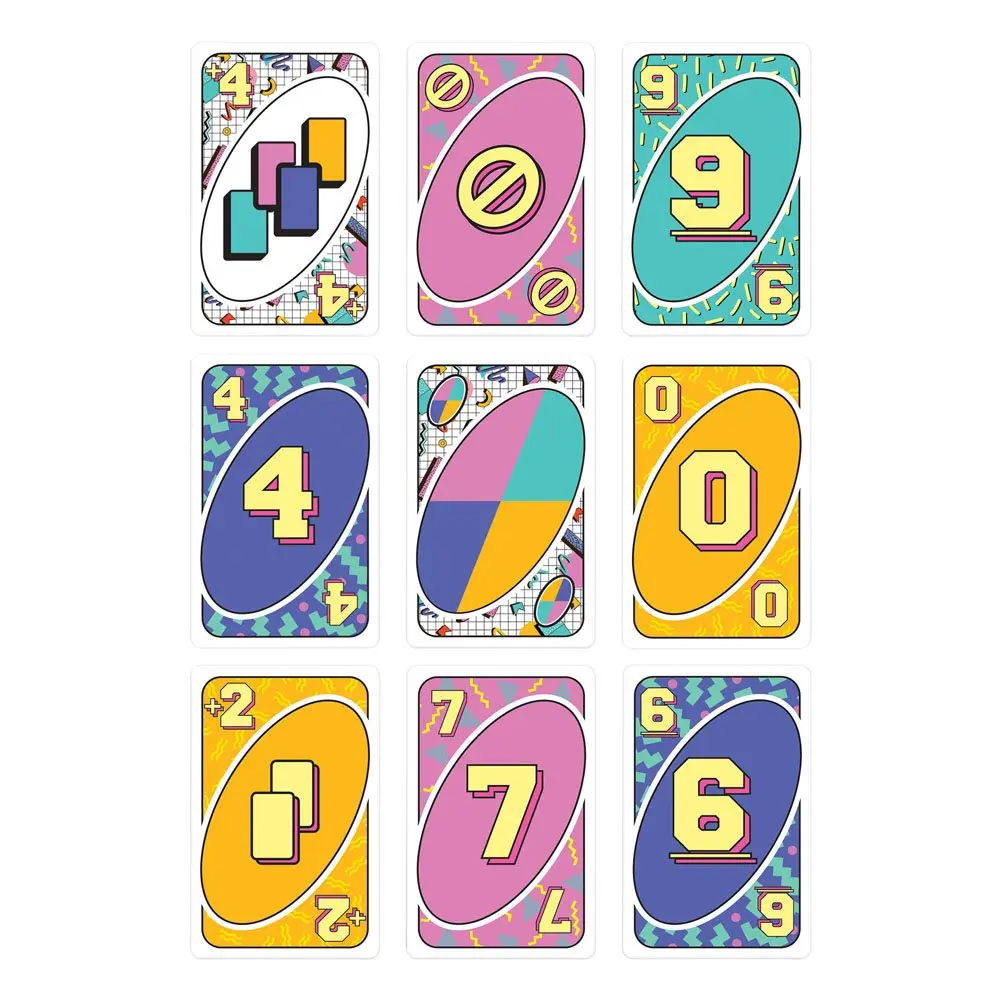 UNO Card Game Iconic Series Anniversary Edition 1990's product photo