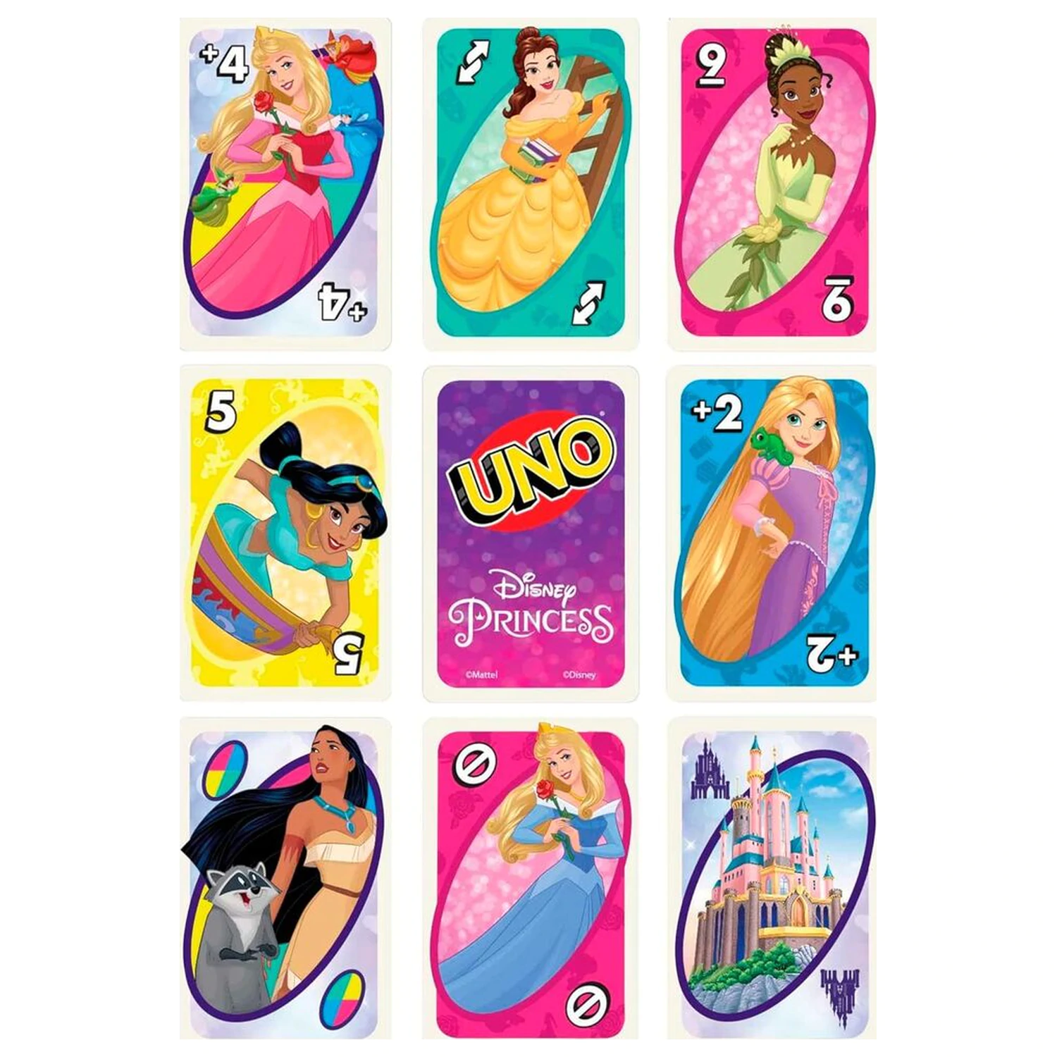 UNO Disney Princesses card game product photo
