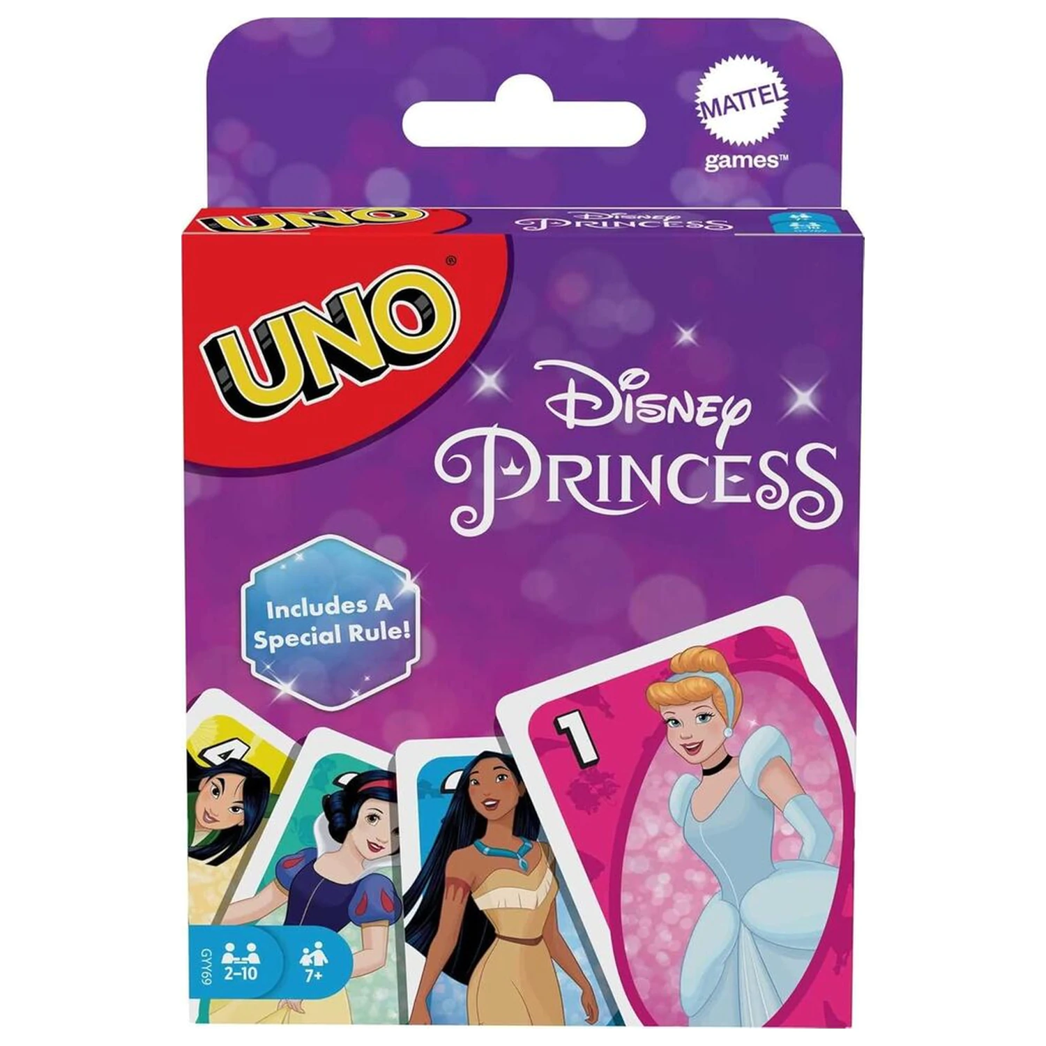 UNO Disney Princesses card game product photo