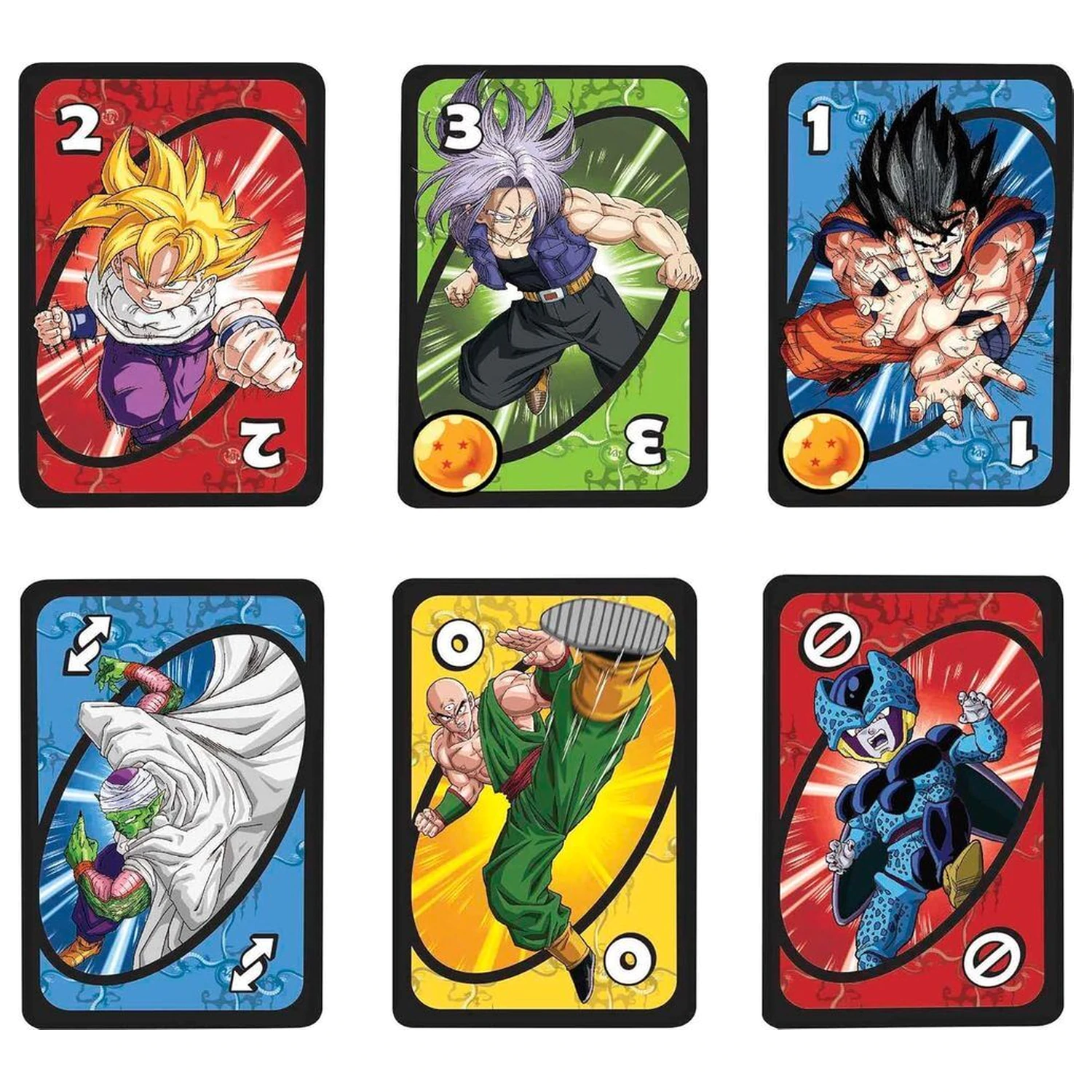 UNO Dragon Ball Z card game product photo